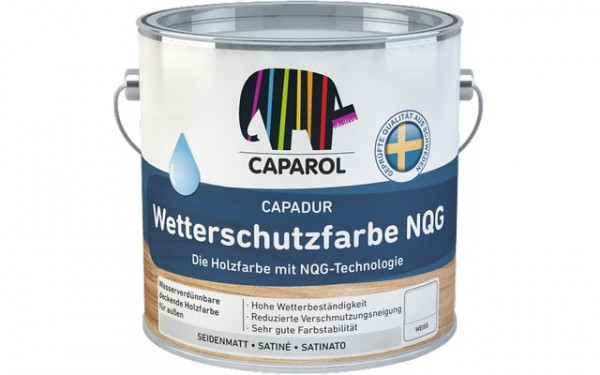 Caparol Capadur Wetterschutzfarbe NQG Farbton Mix weisserfuchs.de