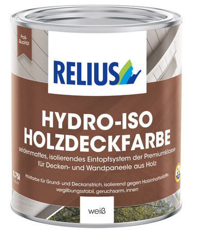 Relius Hydro-Iso Holzdeckfarbe weisserfuchs.de