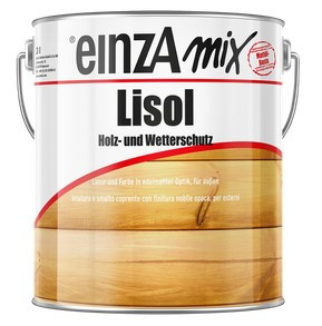 einzA Lisol Holz und Wetterschutz Lasur Farbton MIX weisserfuchs.de