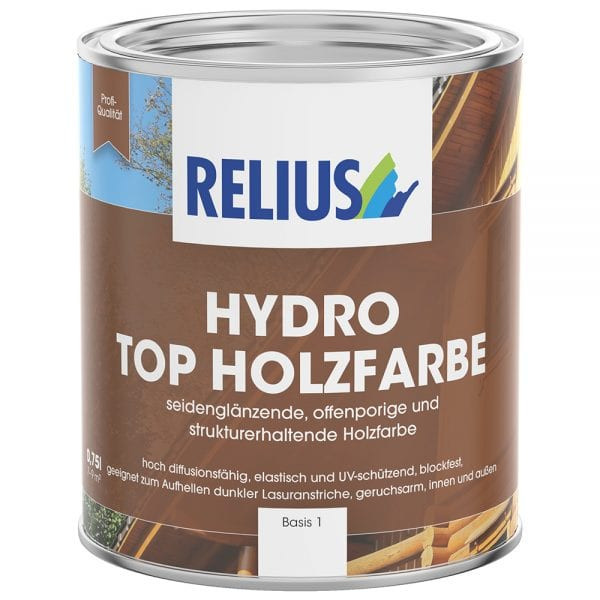 Relius Hydro Top Holzfarbe weisserfuchs.de