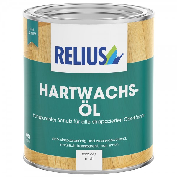 Relius Hartwachs-Öl transparent