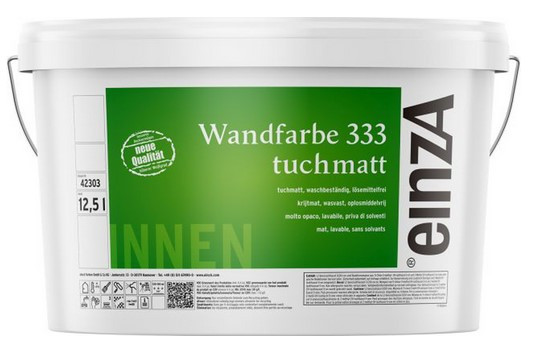 einzA Wandfarbe 333 tuchmatt weisserfuchs.de