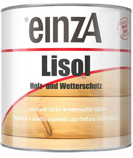 einzA Lisol Holz und Wetterschutz Lasur weisserfuchs.de