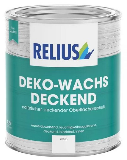 Relius Deko-Wachs deckend weisserfuchs.de